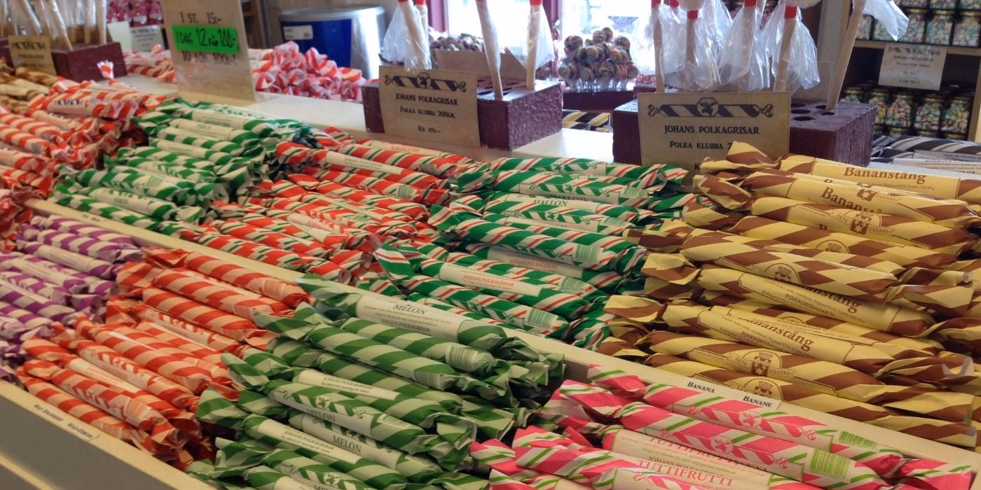 Gränna, een snoepig Zweeds stadje