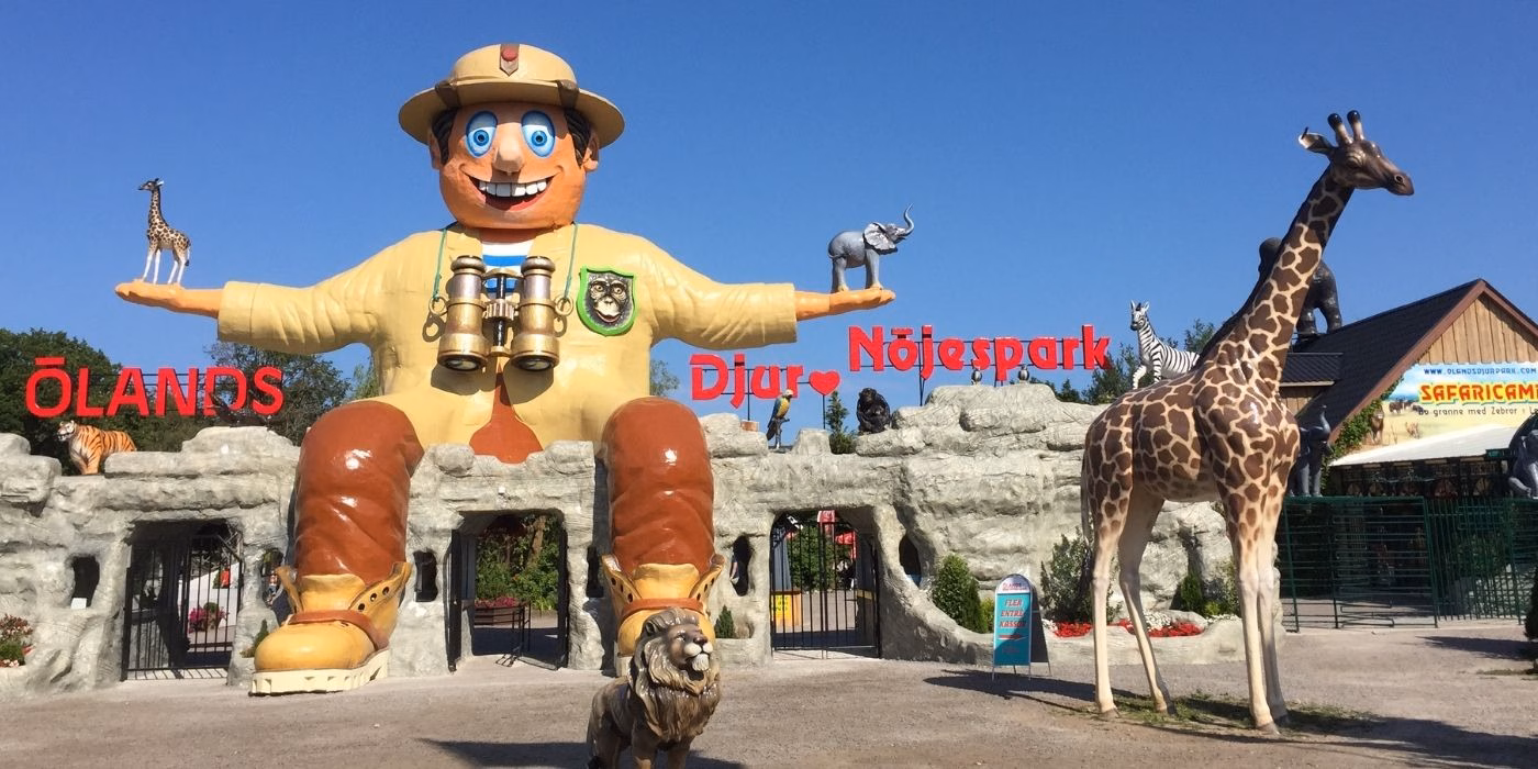 Ölands Djur & Nöjespark: dierentuin, pretpark en aquapark op Öland
